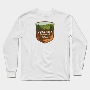 Ouachita National Forest Emblem Long Sleeve T-Shirt